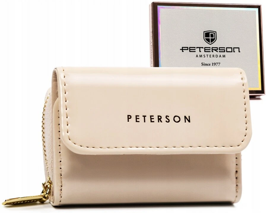 Natūralios odos piniginė moterims Peterson L91