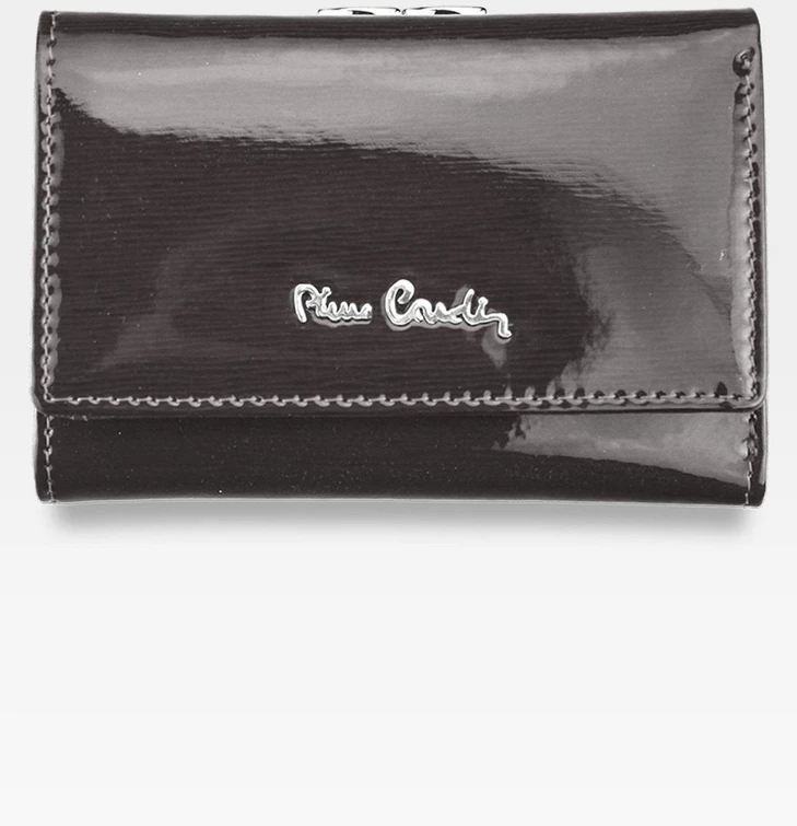 Odinė piniginė moterims Pierre Cardin, pilkos spalvos