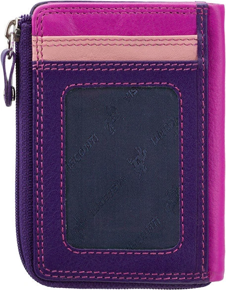 Odinė piniginė Visconti RB110, violetinė
