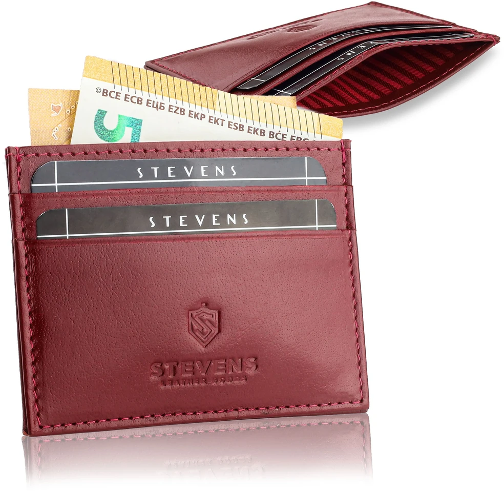 Odinis kortelių dėklas Stevens P45