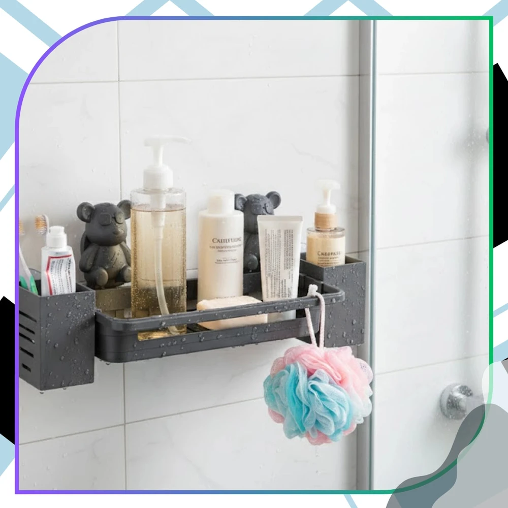 Pakabinamas kriauklės organizatorius, pilkas TP128