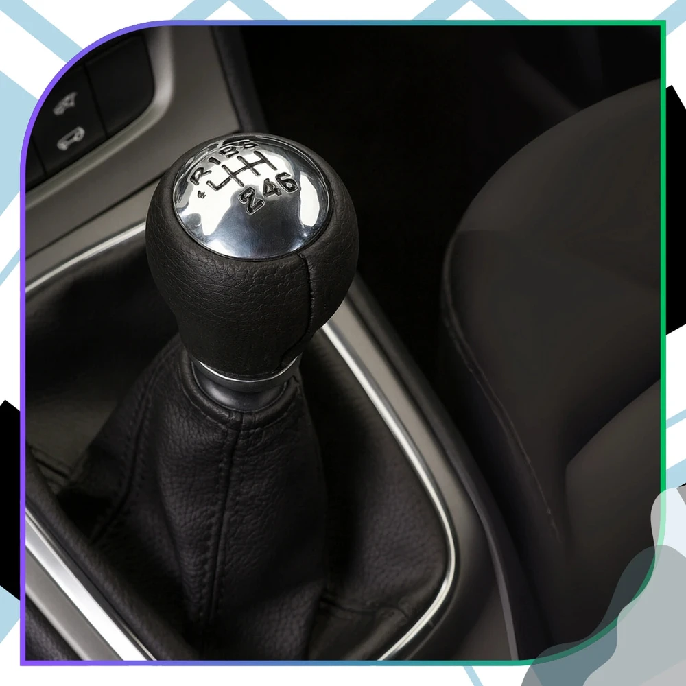 Pavarų svirties rankenėlė juoda, Peugeot 307/308 A263