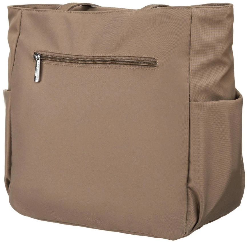 Peterson moteriška kasdienė shopper tipo rankinė A4 formato, smėlio, dirbtinė oda RM1