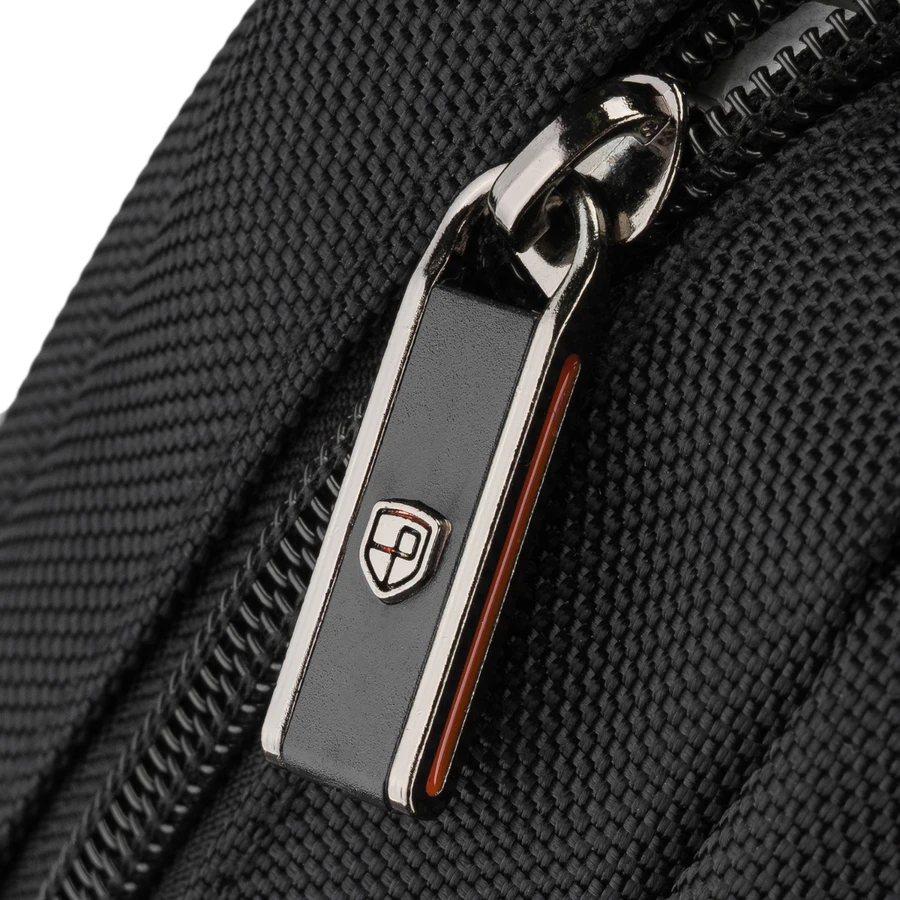 Peterson vyriška maža juosmens ir per petį nešiojama rankinė (crossbody), juoda