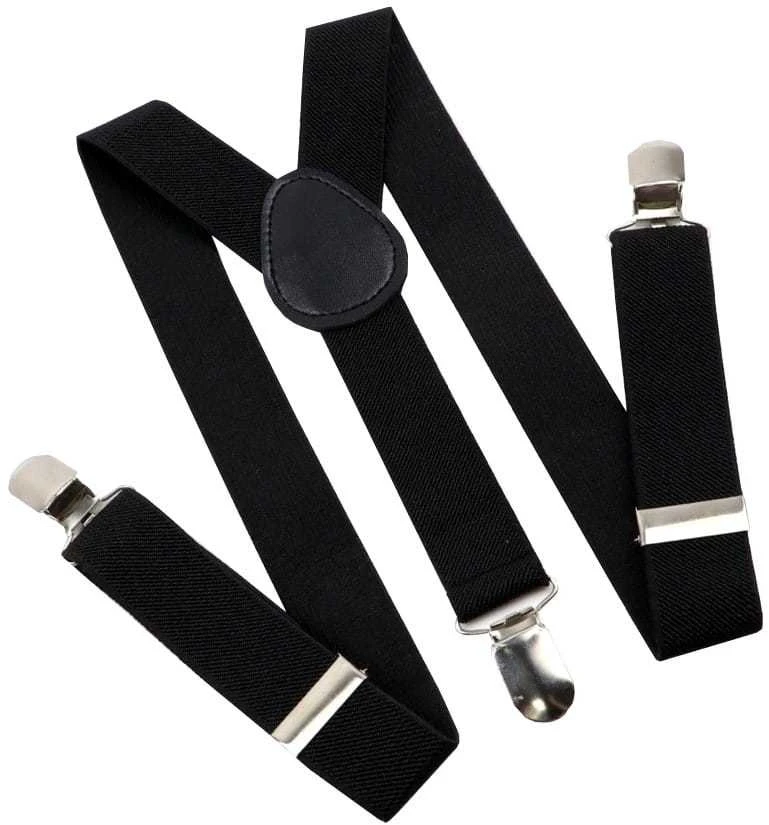 Petnešos juodos unisex kelnėms