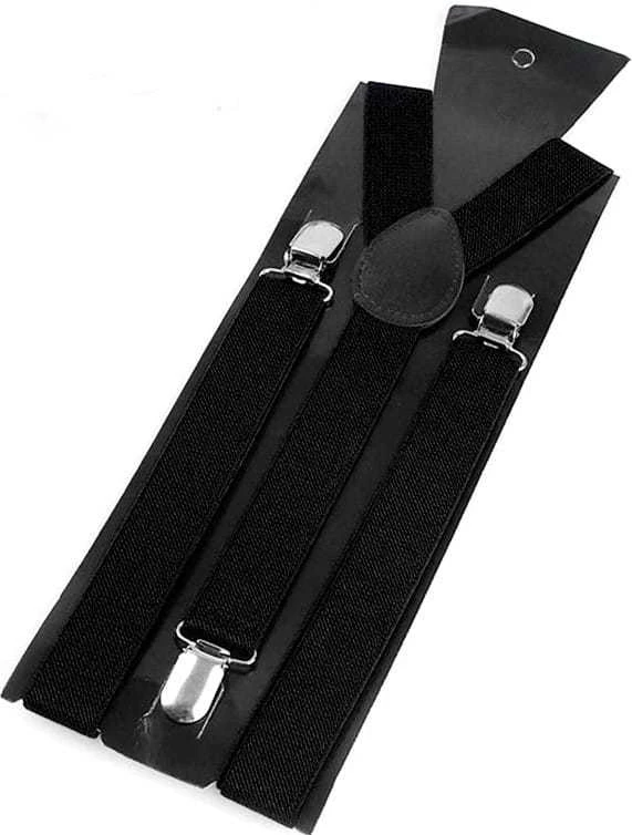 Petnešos juodos unisex kelnėms
