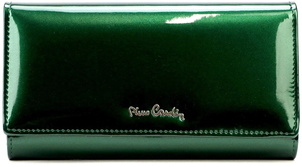 Moteriška piniginė Pierre Cardin 07 SHINY 102 žalia