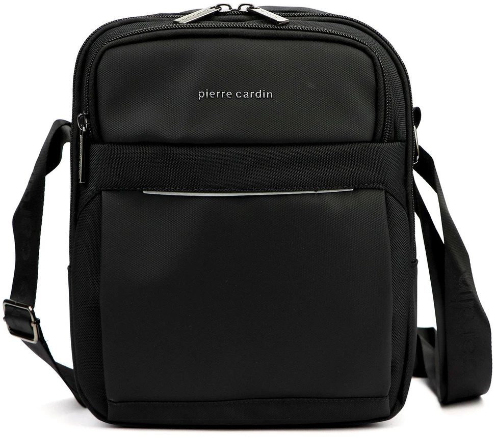 Vyriška rankinė per petį Pierre Cardin 8150 ALAN06 juoda