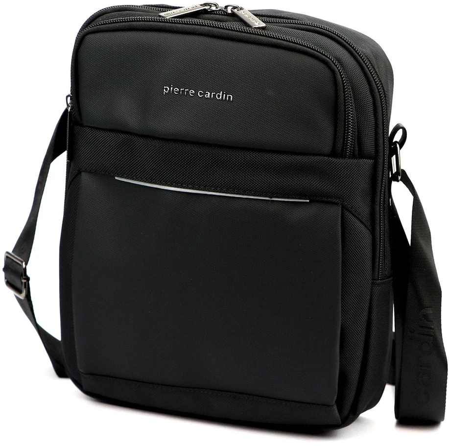 Vyriška rankinė per petį Pierre Cardin 8150 ALAN06 juoda