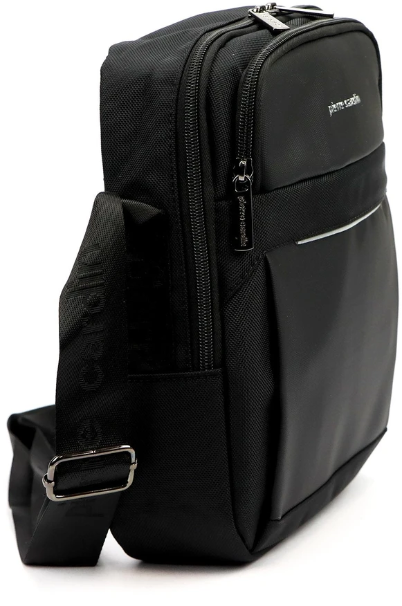 Vyriška rankinė per petį Pierre Cardin 8153 ALAN06 juoda