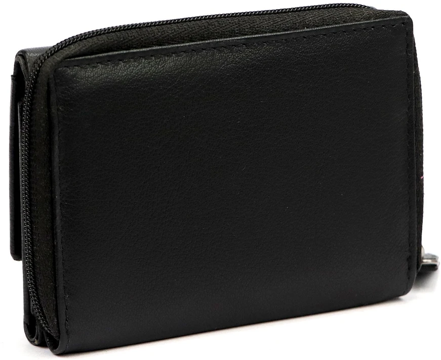 Pierre Cardin Moteriška Odinė Piniginė RFID Užsegama Dėžutė Piniginė