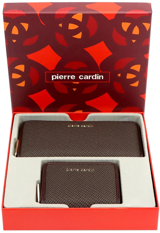 Damski komplektas prezentowy Pierre Cardin WX48 – dwa portfele