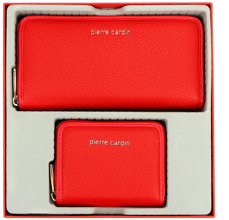 Damski komplektas prezentowy Pierre Cardin WX49 – dwa portfele