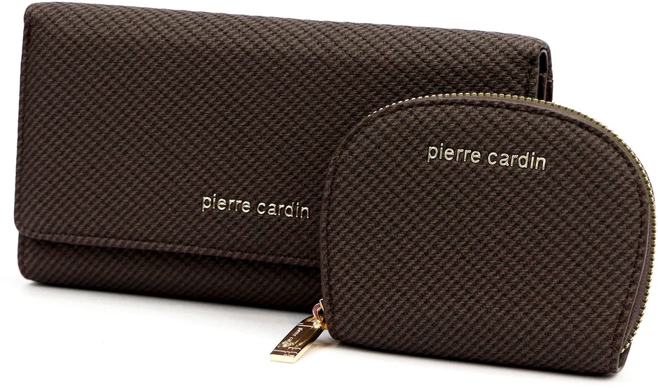 Damski komplektas Pierre Cardin WX50 – portfel i portmonetka