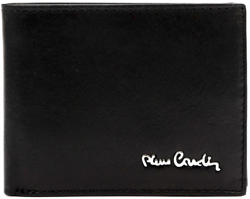 Vyriška odinė piniginė Pierre Cardin YS601 323 juoda