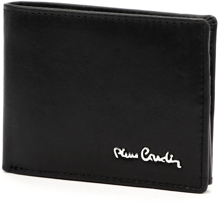 Vyriška odinė piniginė Pierre Cardin YS601 323 juoda