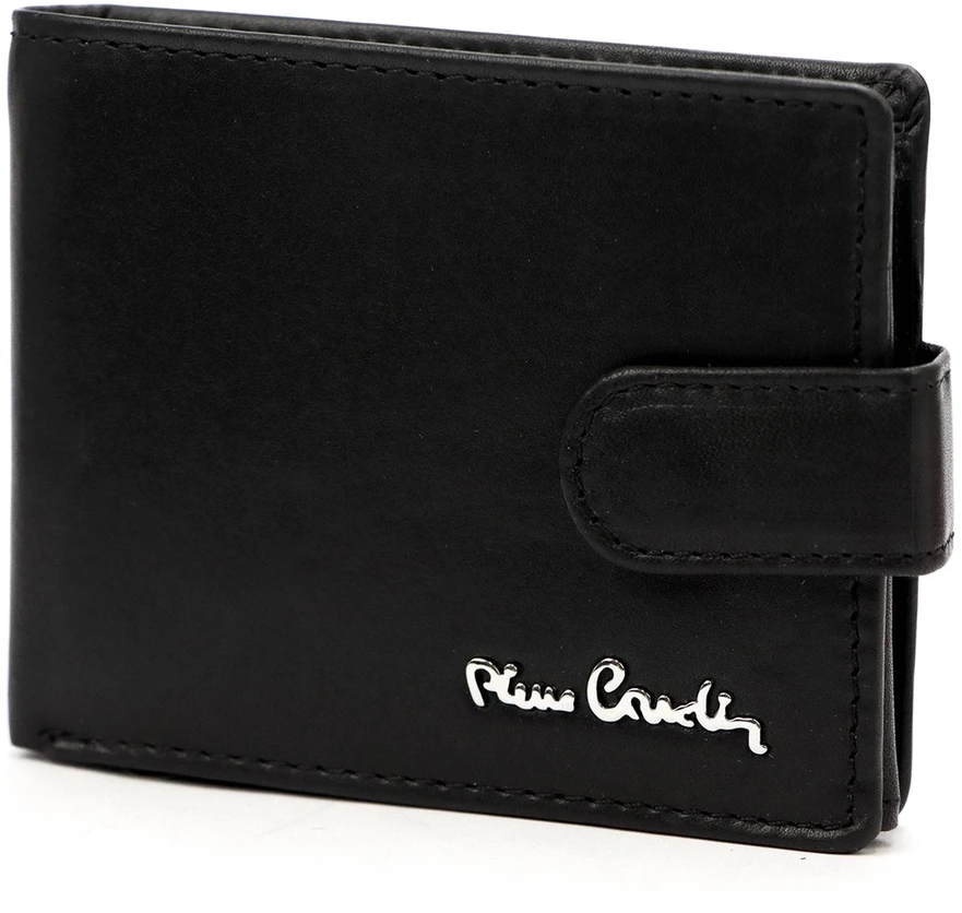 Vyriška odinė piniginė Pierre Cardin YS601 323A juoda