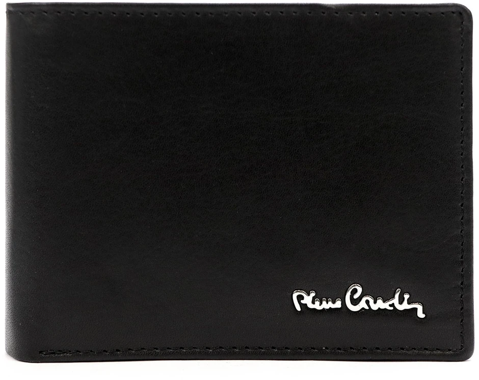 Vyriška odinė piniginė Pierre Cardin YS601 8806 juoda