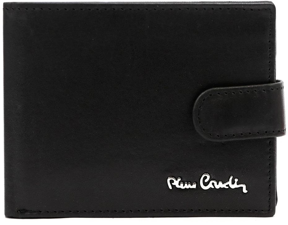 Vyriška odinė piniginė Pierre Cardin YS601 8806A juoda