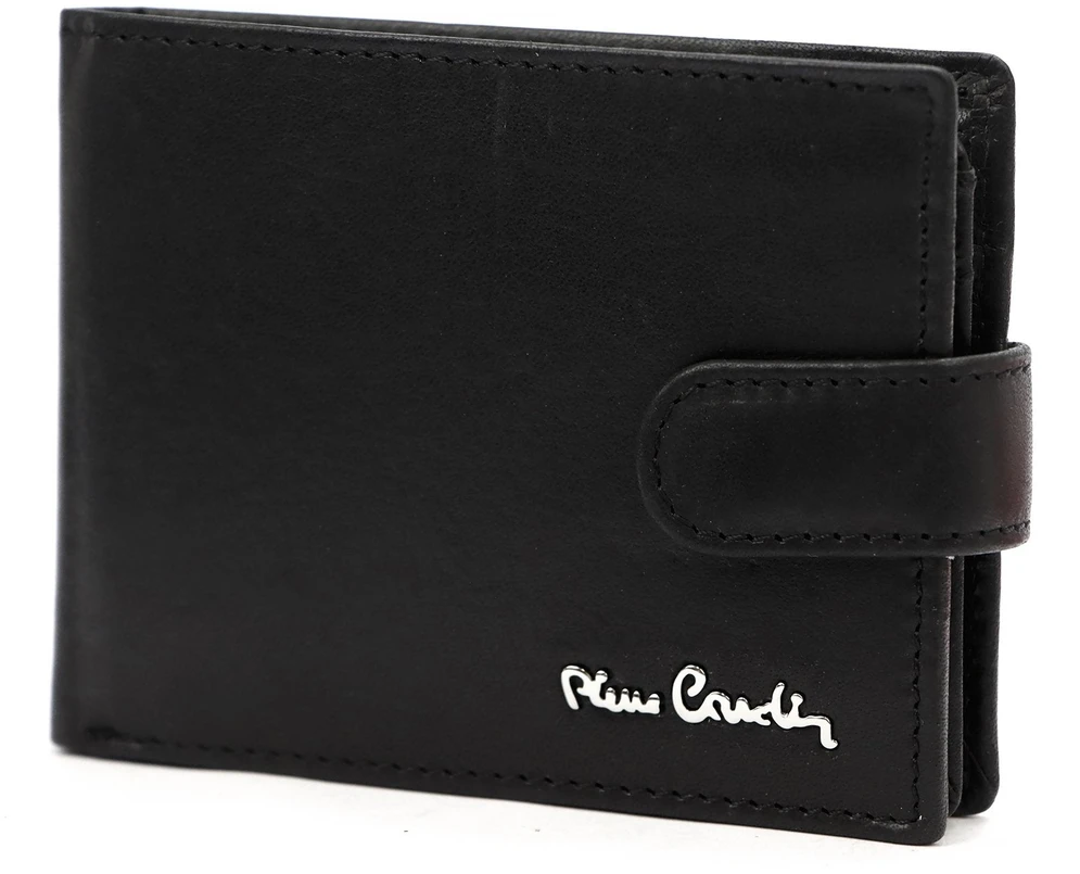 Vyriška odinė piniginė Pierre Cardin YS601 8806A juoda