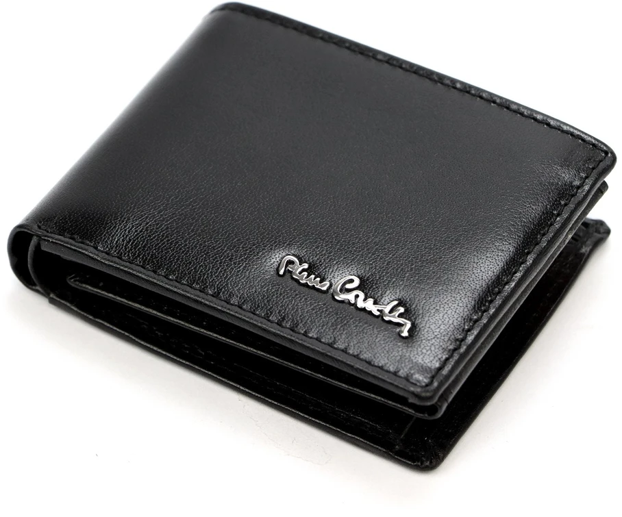Vyriška odinė piniginė Pierre Cardin YS602 323 juoda