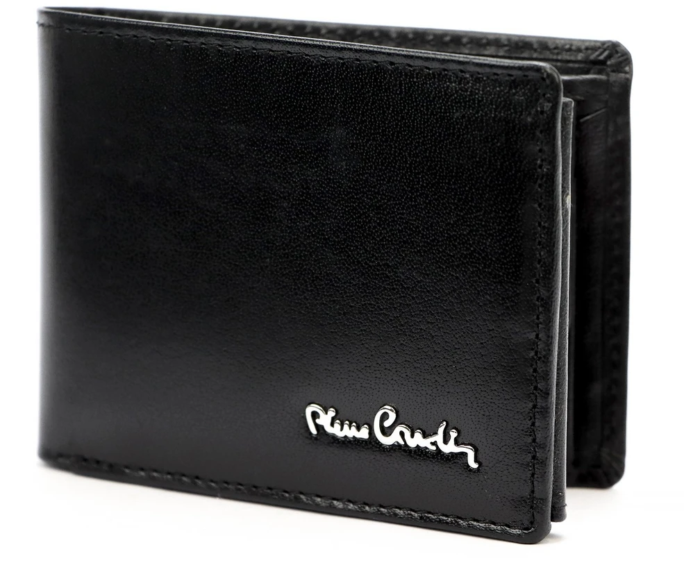 Vyriška odinė piniginė Pierre Cardin YS602 323 juoda