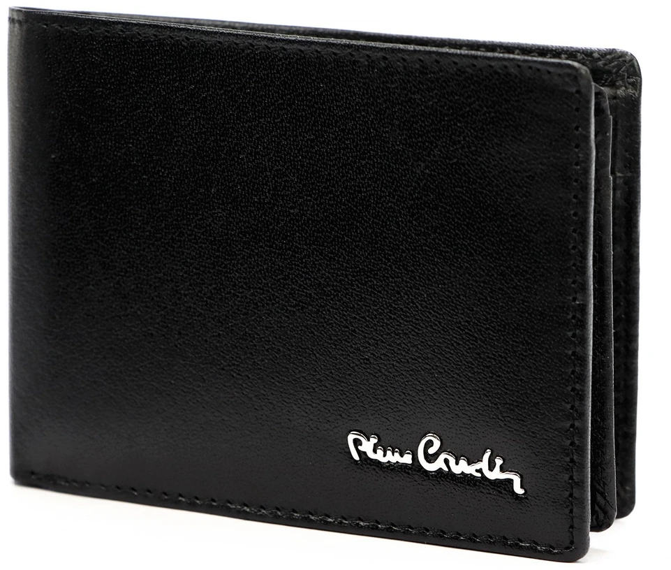 Vyriška odinė piniginė Pierre Cardin YS602 8806 juoda