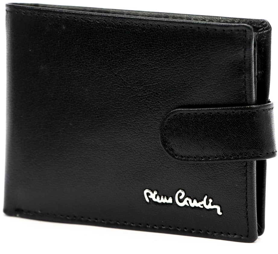 Vyriška odinė piniginė Pierre Cardin YS602 8806A juoda