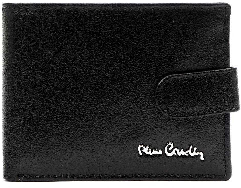 Vyriška odinė piniginė Pierre Cardin YS602 8806A juoda