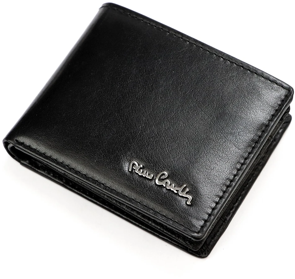 Vyriška odinė piniginė Pierre Cardin YS602 8825 juoda