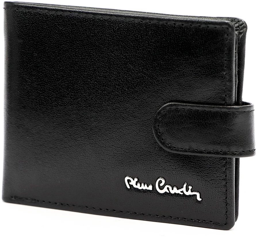 Vyriška odinė piniginė Pierre Cardin YS602 8825A juoda