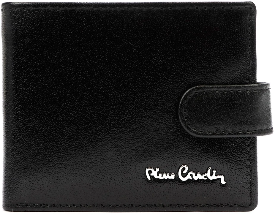Vyriška odinė piniginė Pierre Cardin YS602 8825A juoda