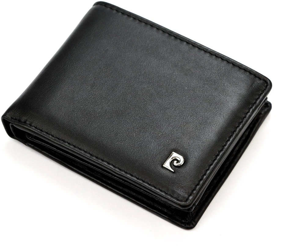 Vyriška odinė piniginė Pierre Cardin YS603 323 juoda