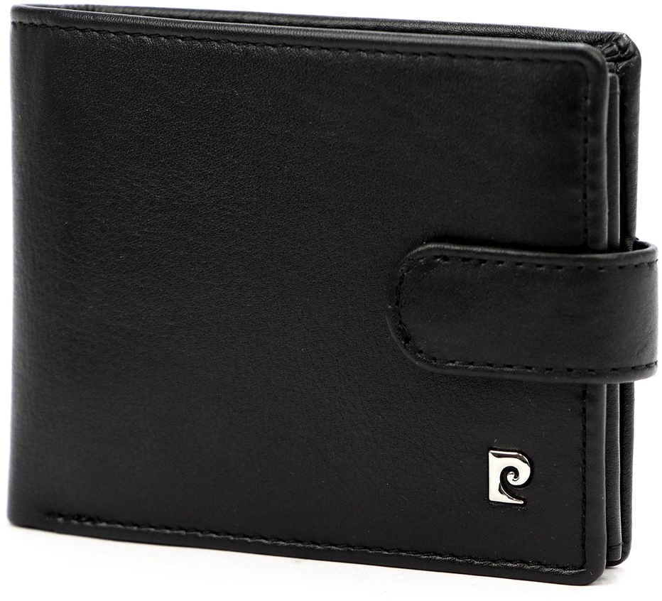 Vyriška odinė piniginė Pierre Cardin YS603 324A juoda