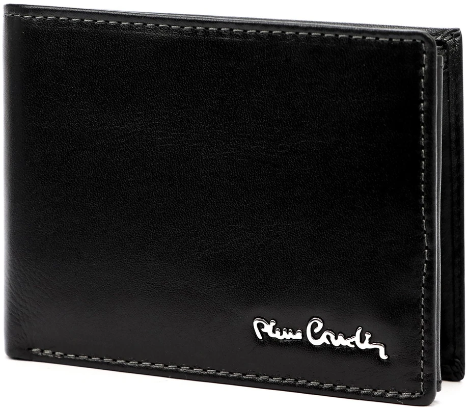Vyriška odinė piniginė Pierre Cardin YS604 324 juoda