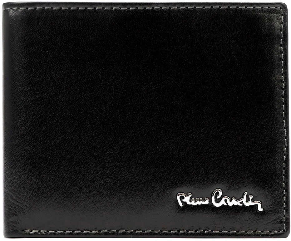 Vyriška odinė piniginė Pierre Cardin YS604 324 juoda