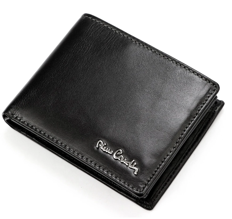 Vyriška odinė piniginė Pierre Cardin YS604 324 juoda