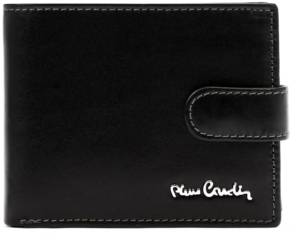 Vyriška odinė piniginė Pierre Cardin YS604 324A juoda