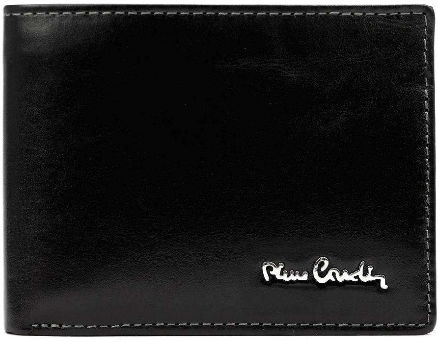 Vyriška odinė piniginė Pierre Cardin YS604 8806 juoda