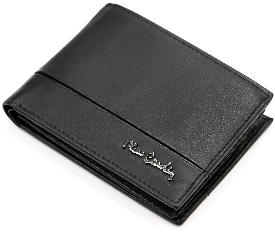 Vyriška odinė piniginė Pierre Cardin YS605 8806 juoda