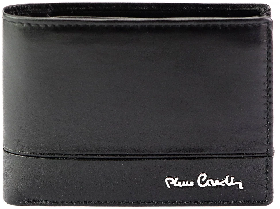 Vyriška odinė piniginė Pierre Cardin YS605 8806 juoda