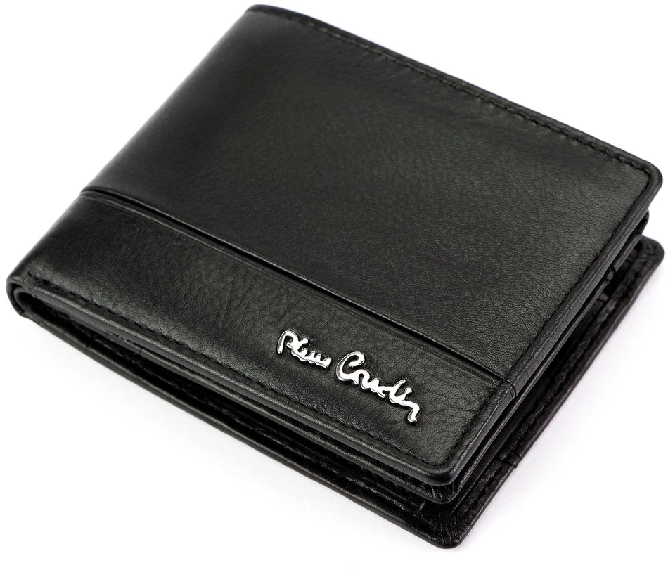 Vyriška odinė piniginė Pierre Cardin YS605 8825 juoda