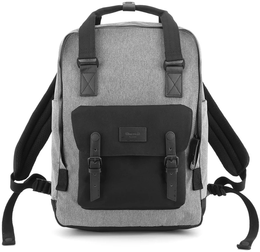Pilka-juoda kuprinė 15″ laptopui Himawari