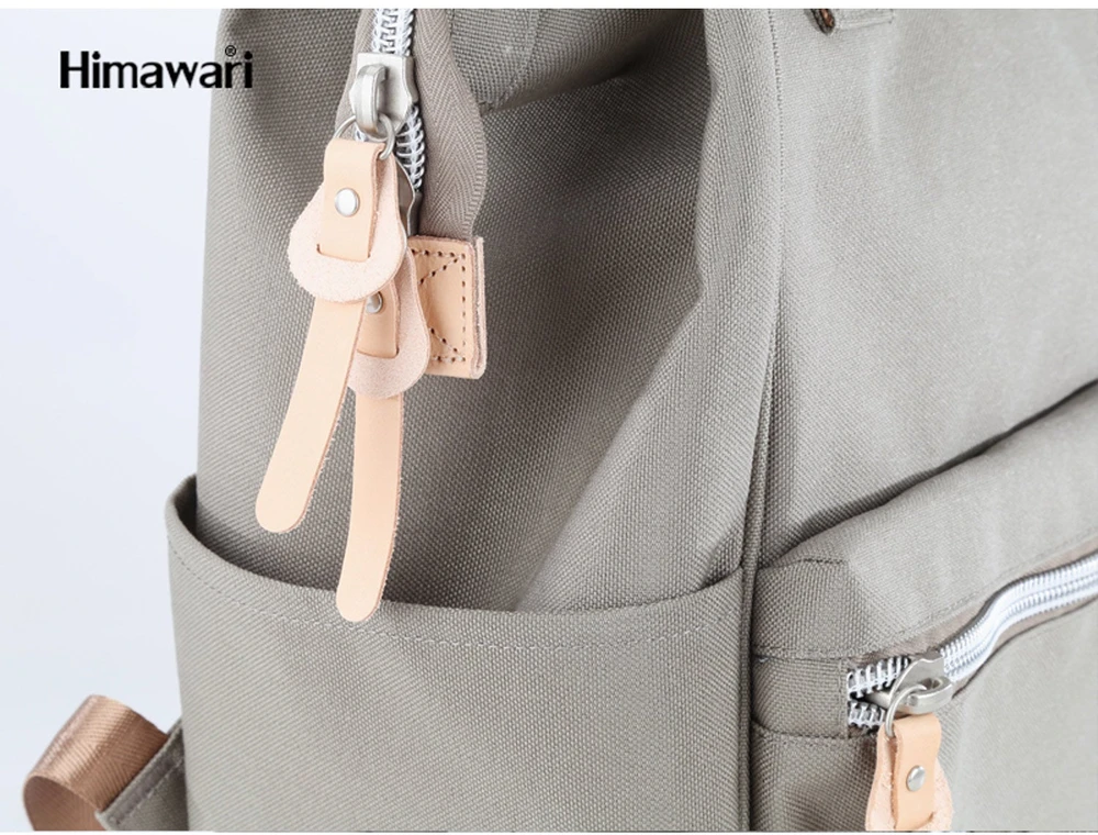 Pilka mokyklinė kuprinė Himawari