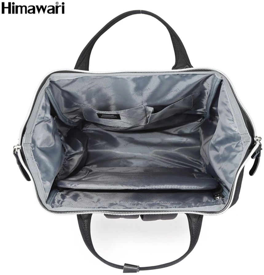 Pilka mokyklinė kuprinė Himawari