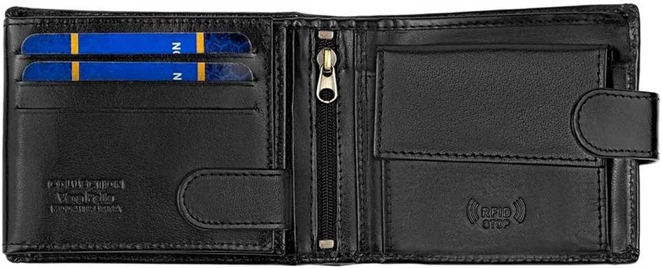 Piniginė Luxury 616 RFID, juoda