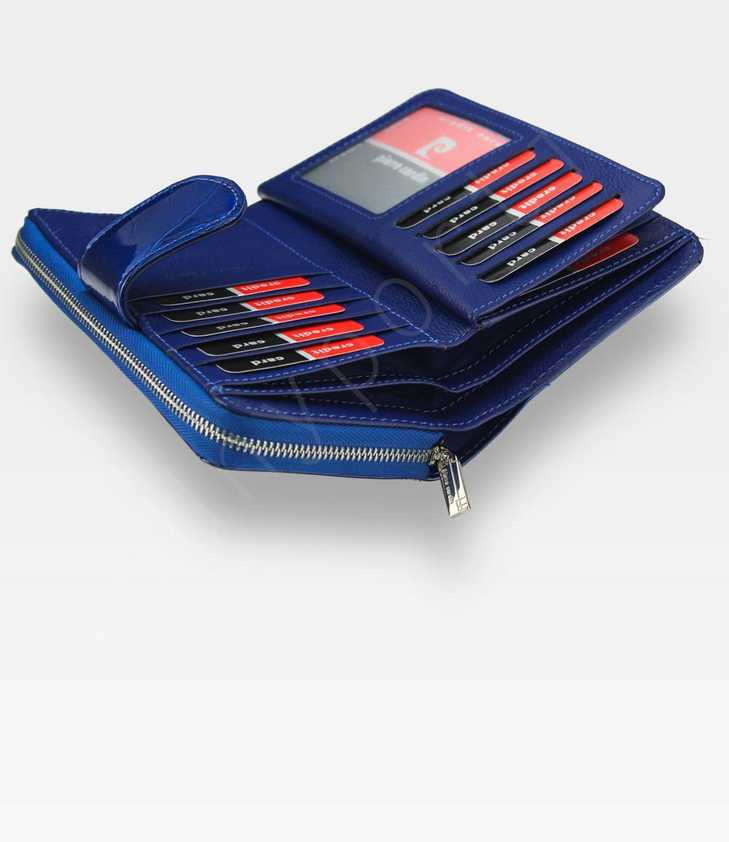 Piniginė moterims Pierre Cardin LEAF 116, mėlyna