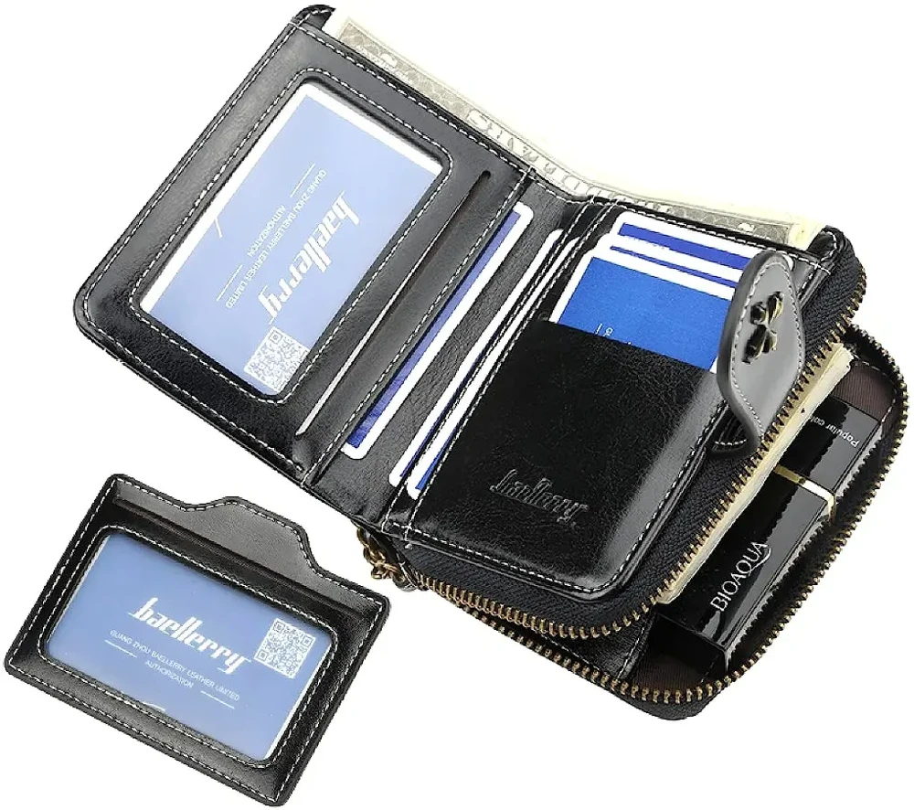 Piniginė moterims S20, juoda