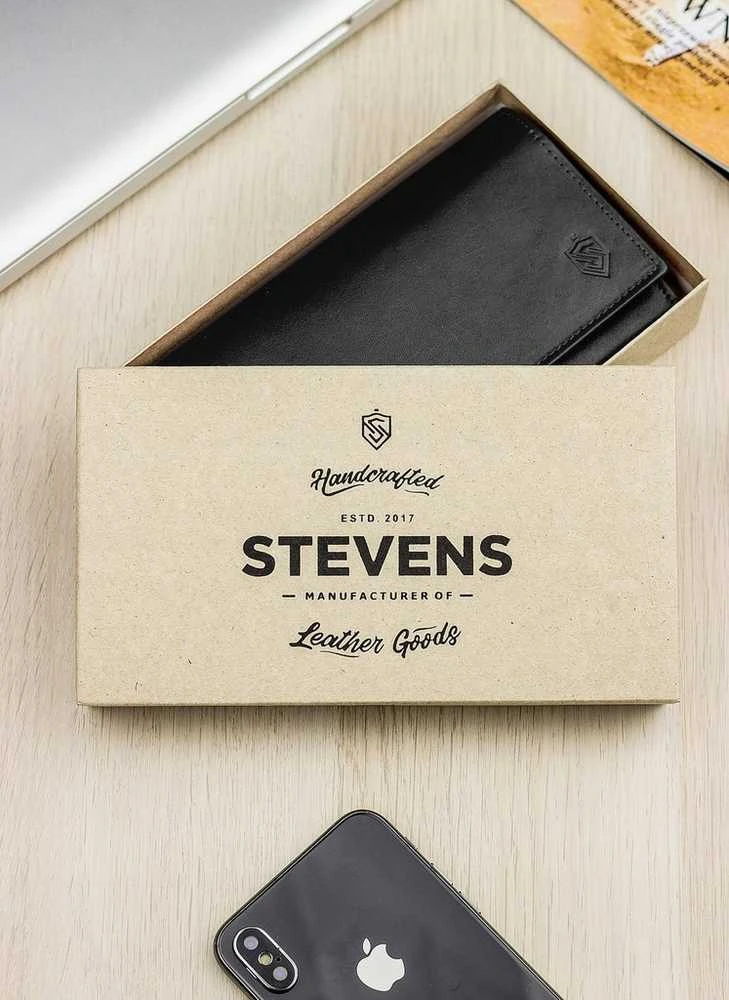 Piniginė moterims Stevens, juoda