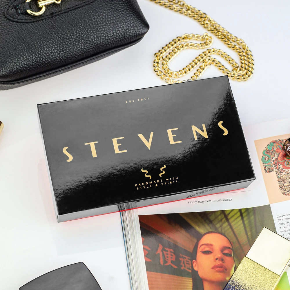 Piniginė moterims Stevens P37B, juoda